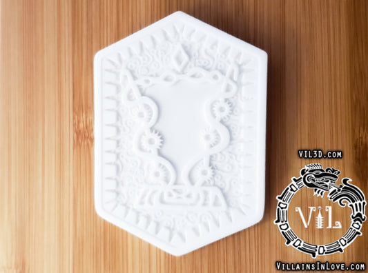 FULL SIZE Damballa Amulet ⛧ VIL ⛧ 3d printed
